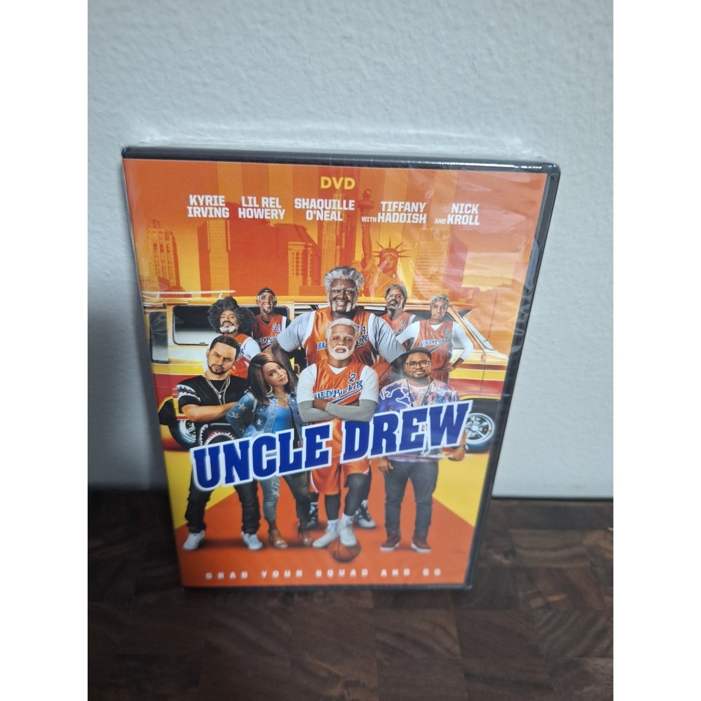 Uncle Drew DVD New Sealed 2018 Kyrie Irving Shaquille O'Neal Tiffany Haddish